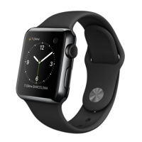 Apple Watch 38mm Stainless Steel Sport Band Black (130 -180mm)(MJ2Y2)