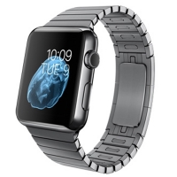 Apple Watch 42mm Stainless Steel Link Bracelet Space Gray (140-205mm)(MJ482)