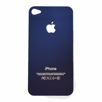 Защитное стекло iPhone 5/5s заднее Blue