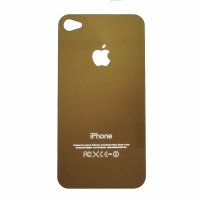 Защитное стекло iPhone 5/5s заднее Gold